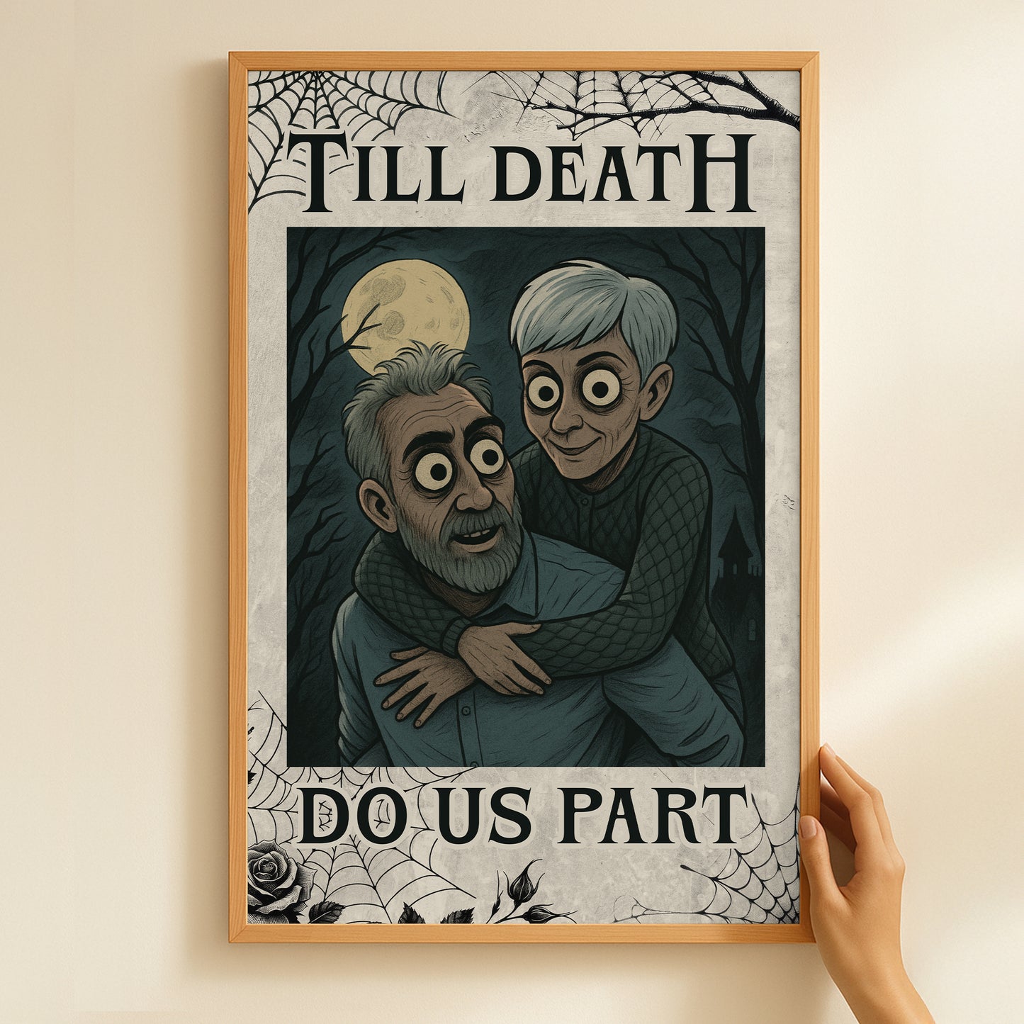 Till Death Do Us Part - Personalized Photo Poster
