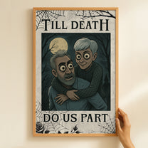 Till Death Do Us Part - Personalized Photo Poster
