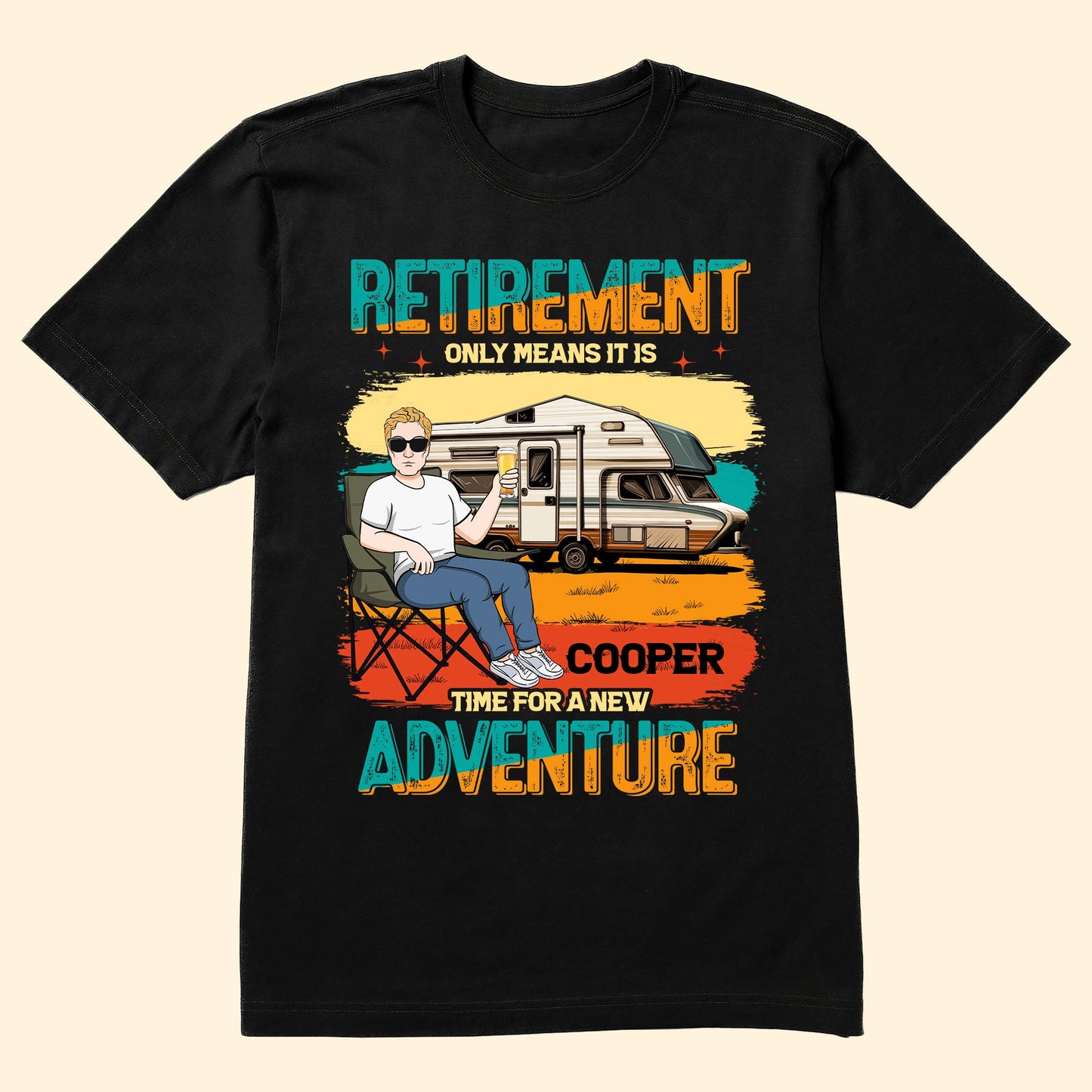 Time For A New Adventure - Personalized Shirt