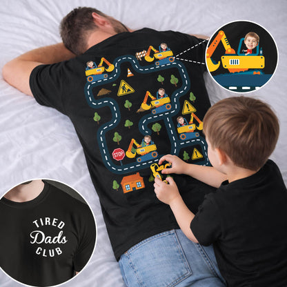Tired-Dads-Club-Construction-Car-Track-Massage-Funny-Father-Day-Gifts-For-Dad-Personalized-Shirt-1
