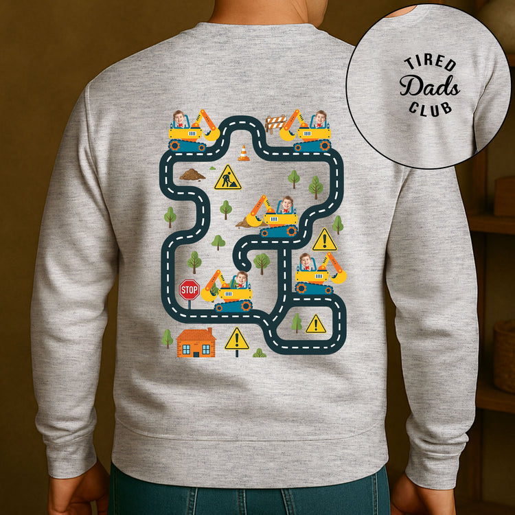 Tired-Dads-Club-Construction-Car-Track-Massage-Funny-Father-Day-Gifts-For-Dad-Personalized-Shirt-6