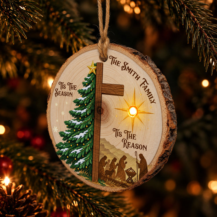 Tis-The-Season-Tis-The-Reason-Nativity-Scene-Christian-Light-Up-Personalized-Ornament-2