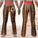 To Be Young, Gifted And Black - Personalized Flare Leggings