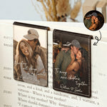 To Many More Chapters Together - Custom Couples Photo Book Lovers Gifts - Personalized Bookmark
