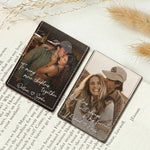 To Many More Chapters Together - Custom Couples Photo Book Lovers Gifts - Personalized Bookmark