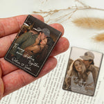 To Many More Chapters Together - Custom Couples Photo Book Lovers Gifts - Personalized Bookmark
