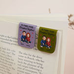 To Many More Chapters Together - Personalized Leather Magnetic Bookmark