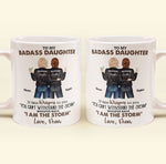 To My Bada** Daughter From Mom - Personalized Mug