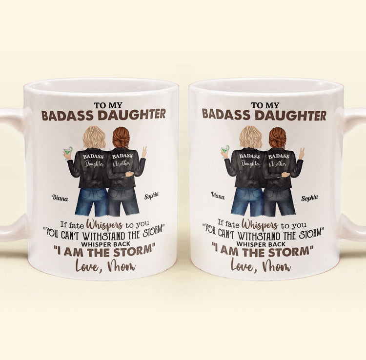 To My Bada** Daughter From Mom - Personalized Mug