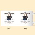 To My Bada** Daughter From Mom - Personalized Mug