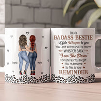 To My Badass Bestie You Are Awesome - Personalized Mug