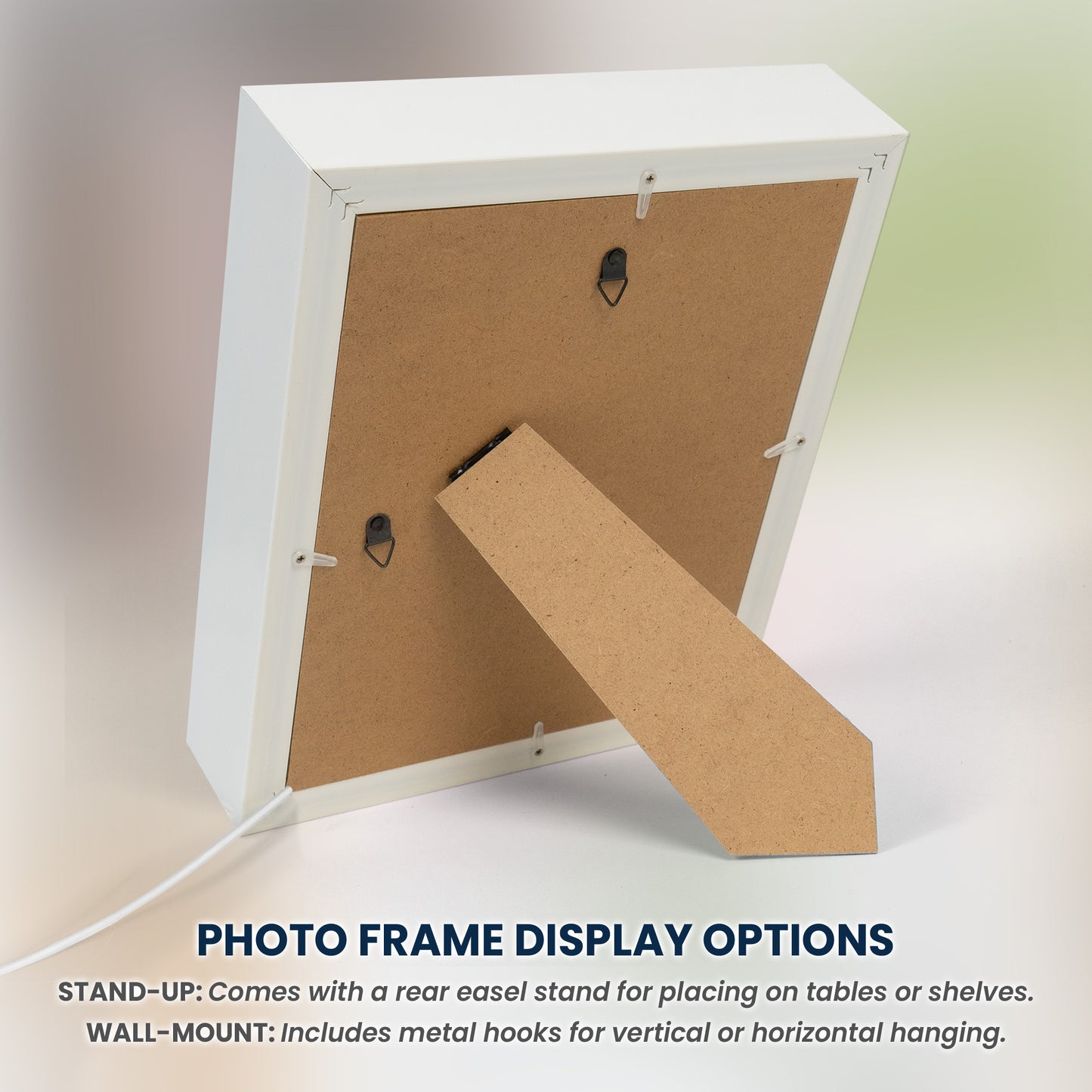 To My Beautiful Wife - Personalized Crochet Flower Shadow Box With LED Light