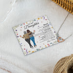 To My Daughter Gift You Will Always Be My Baby Girl - Personalized Infinity Heart Necklace