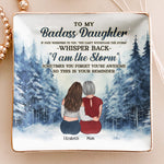 To My Daughter Gifts A Reminder That You're Awesome - Personalized Jewelry Dish