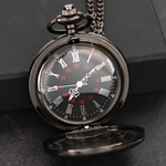 To My Husband I Wish I Could Turn Back The Clock Gift For Him - Personalized Pocket Watch