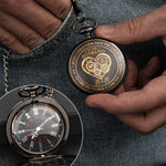 To My Husband I Wish I Could Turn Back The Clock Gift For Him - Personalized Pocket Watch