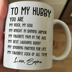 To My Husband You Are My Favorite Cock Of All Time - Personalized Mug