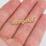 To My Wife Anniversary Gift - Personalized Name Stud Earrings