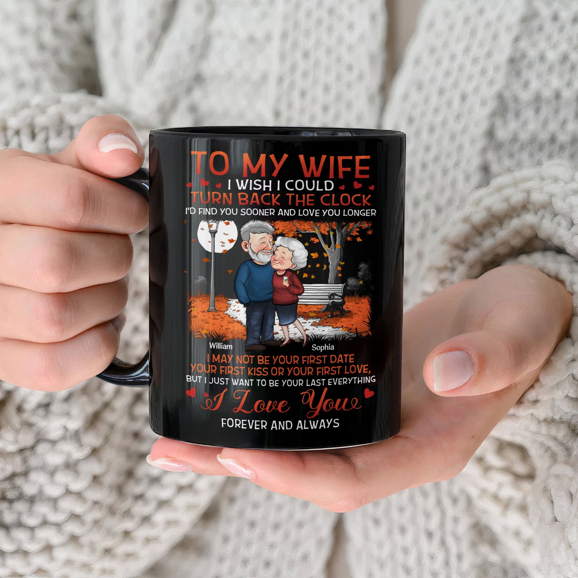 I Wish I Could Turn Back The Clock, Personalized Tumbler Cup, Annivers -  PersonalFury