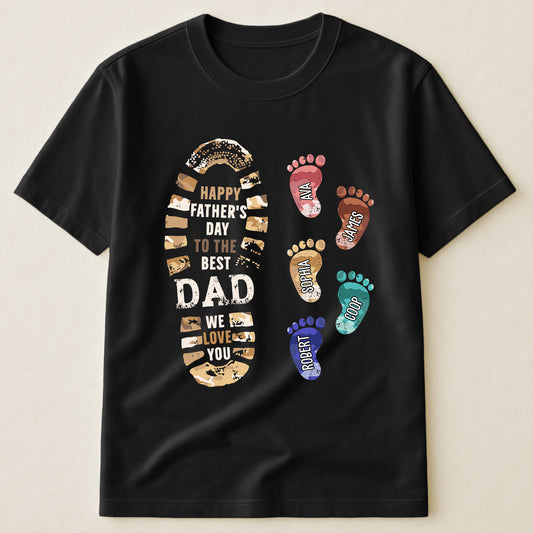 To The Best Dad - Personalized Shirt