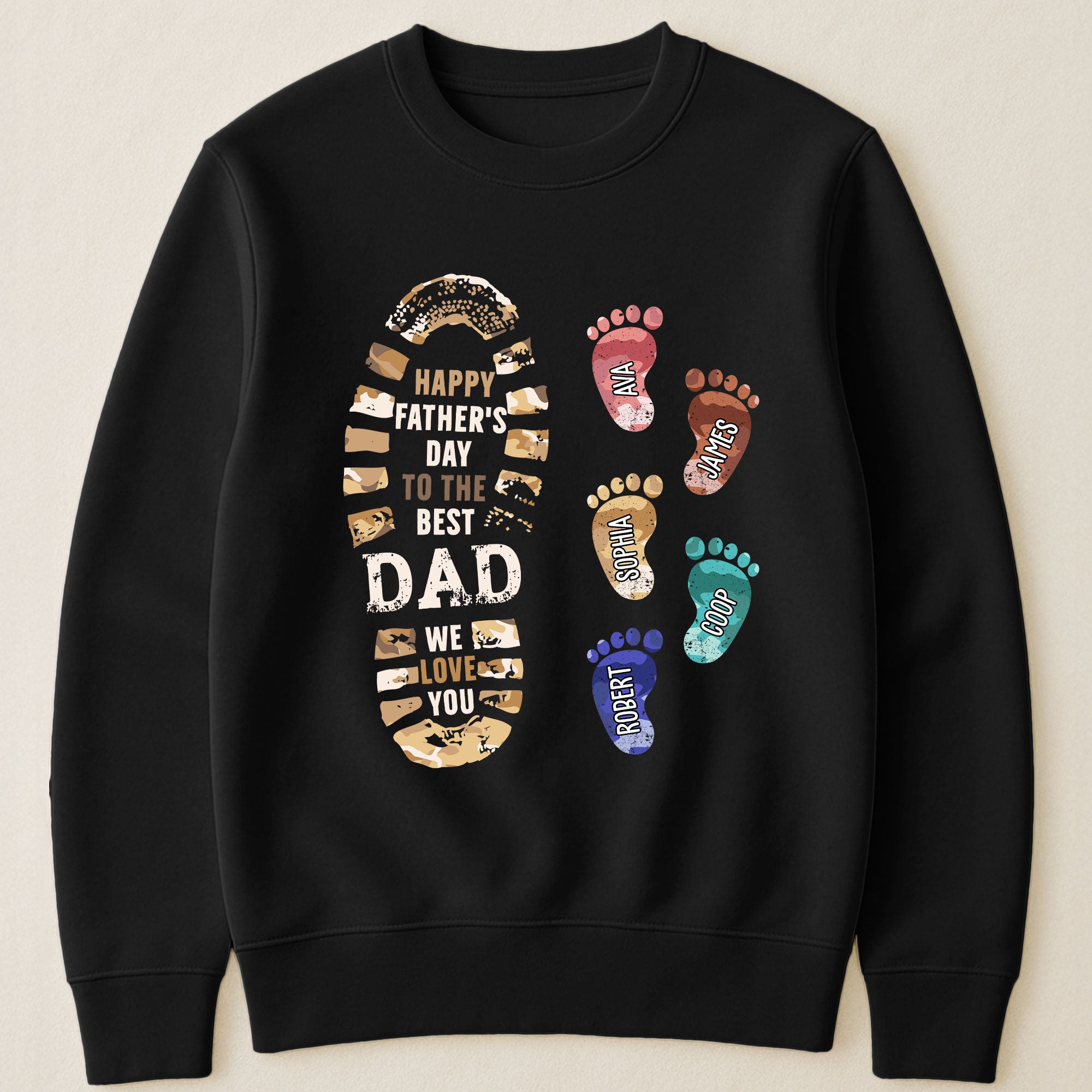 To The Best Dad - Personalized Shirt