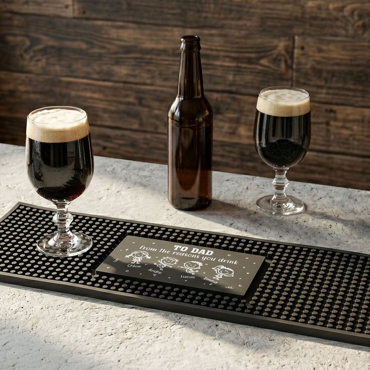 To-Dad,-Papa-From-The-Reason-You-Drink-Personalized-Bar-Mat-3