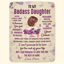 To-My-Badass-Daughter-Remember-I-Will-Always-Have-Your-Back-Personalized-Blanket-2