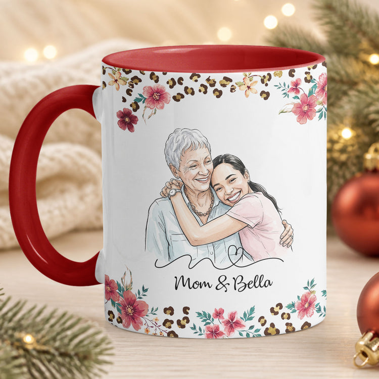To-My-Badass-Daughter-This-Is-Your-Reminder-Custom-Photo-Watercolor-Personalized-Mug-2