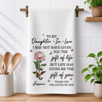 To-My-Daughter-In-Law-Gift-For-Daughter-In-Law,-Flower-Lover-Personalized-Kitchen-Towel-1