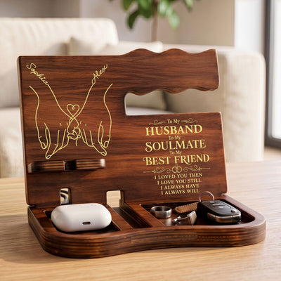 To My Husband I Love You Still I Always Have I Always Will - Personalized Desk Organizer