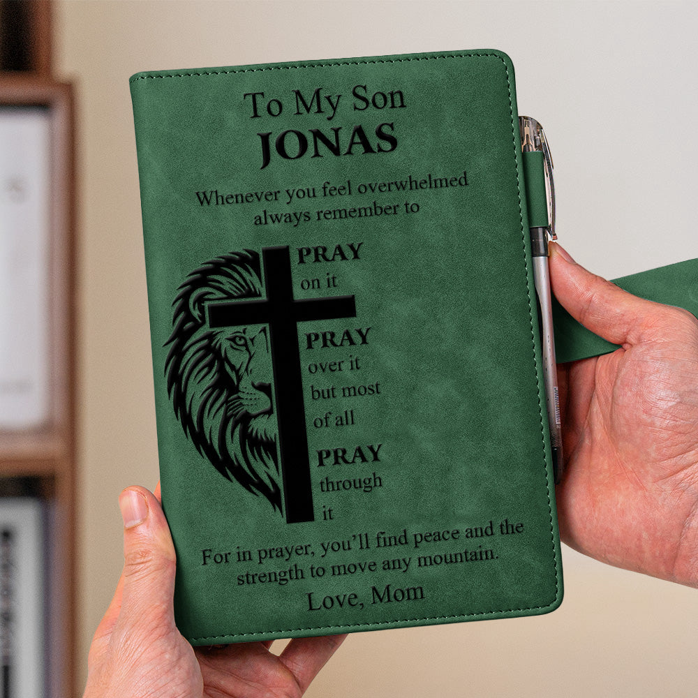 To-My-Son-Grandson-Christian-Gift-For-Him-Personalized-Leather-Prayer-Journal-3