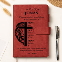 To-My-Son-Grandson-Christian-Gift-For-Him-Personalized-Leather-Prayer-Journal-5