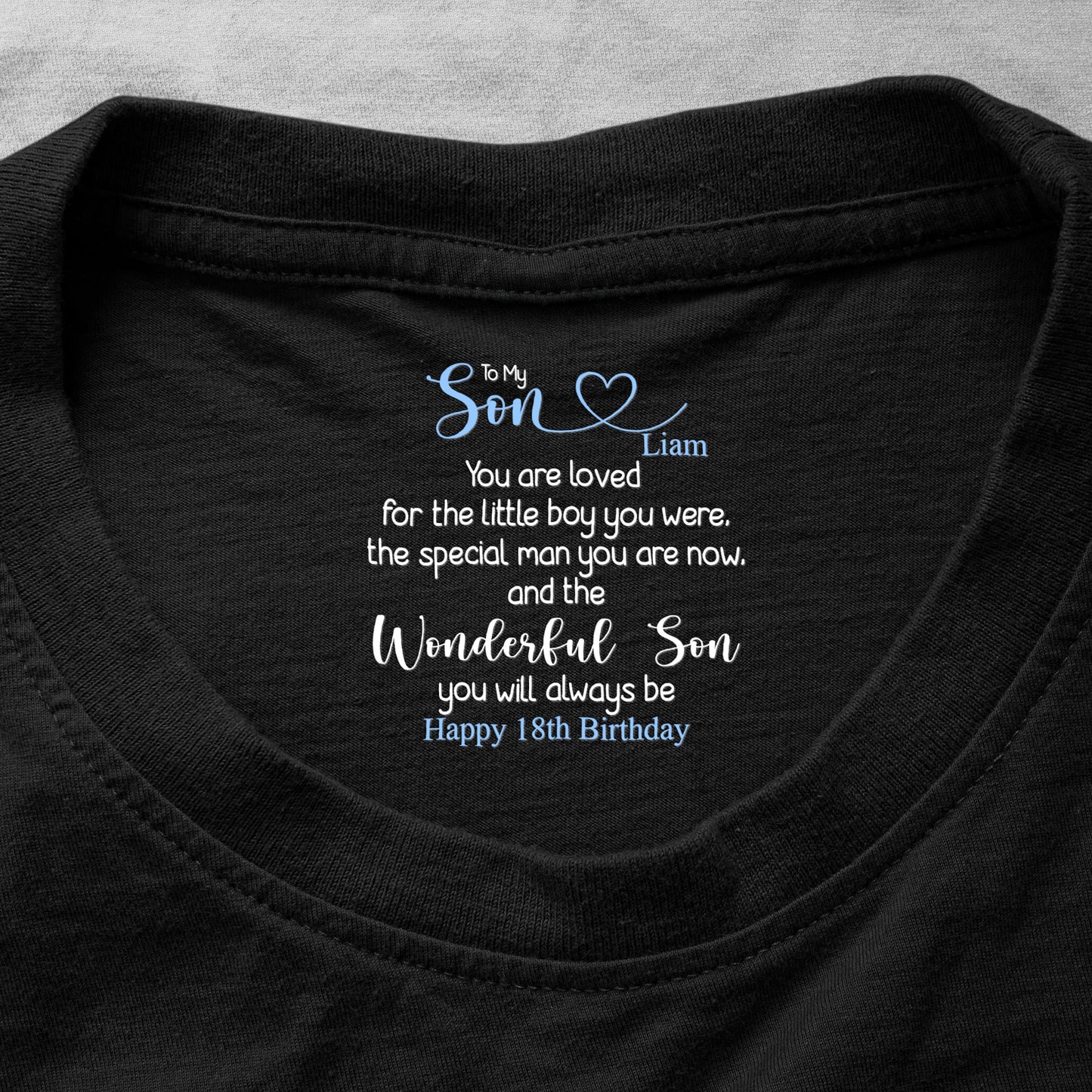 To-My-Son-You-Are-Loved-Wonderful-Son-Gift-For-Him-Personalized-Shirt-1