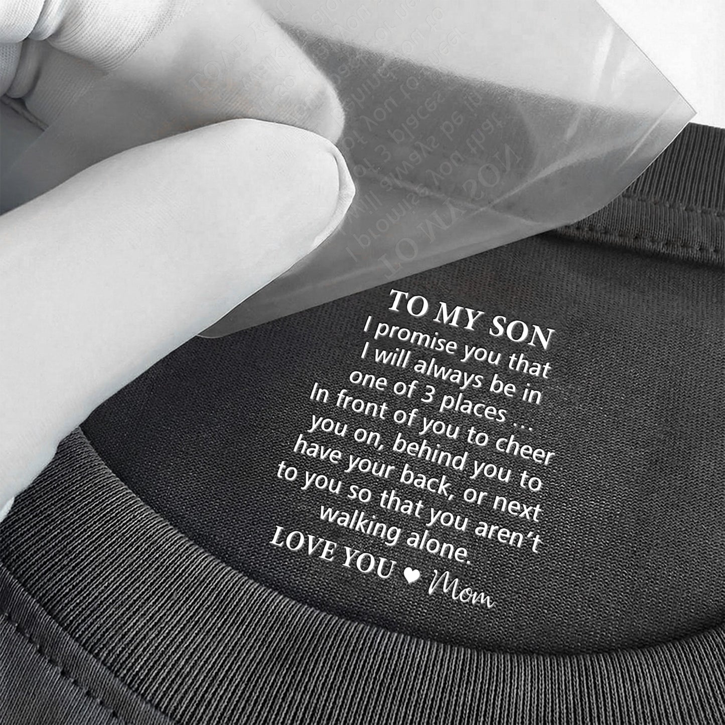 To_My_Son_You_Aren_T_Walking_Alone_Gift_For_Him_Personalized_Shirt_3