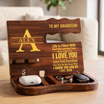 To-Son-Never-Forget-That-I-Love-You-From-Mom,-Dad-Personalized-Desk-Organizer-2