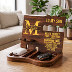 To-Son-Never-Forget-That-I-Love-You-From-Mom,-Dad-Personalized-Desk-Organizer-6