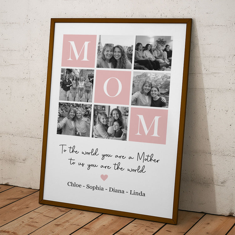 To_Us_You_Are_The_World_Mom_Personalized_Poster_2