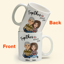 Together Husband And Wife - Personalized Mug - Christmas Gift For Husband, Wife - Gift From Sons, Daughters To Parents