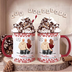 Together Is Our Favorite Place To Be I Like Her Butt - Personalized Accent Mug