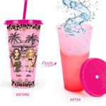 Together Like Drunk & Disorderly - Personalized Color Changing Cup