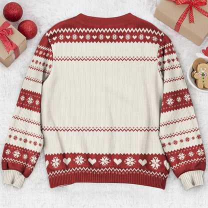 Together Since Couple Christmas Ugly Sweater New Version - Personalized Ugly Sweater