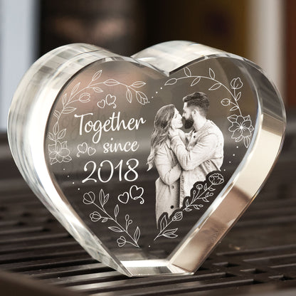 Together Since Couple - Custom 2D Crystal Photo