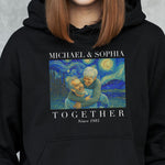 Together Since Couple Shirts Van Gogh Art - Personalized Photo Couple Matching Shirts