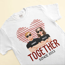 Together Since - Personalized Matching Couple Shirts