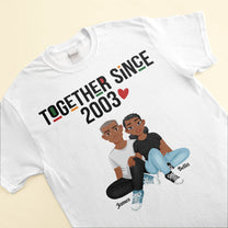 Together Since - Personalized Matching Shirts