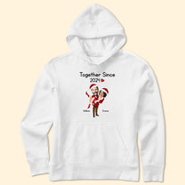 Together Since Santa Clauses - Personalized Photo Shirts