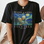 Together Since Couple Shirt Van Gogh Art - Personalized Photo Shirt
