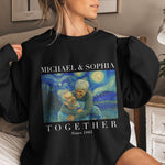 Together Since Couple Shirt Van Gogh Art - Personalized Photo Shirt