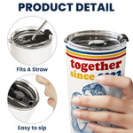 Together-Since-Custom-Photo-Sketch-Line-Art-Anniversary-Gift-For-Him-Her-Personalized-Tumbler-Cup-7