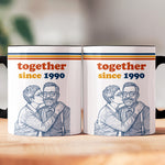 Together-Since-Sketch-Line-Art-Custom-Photo-Couple-Anniversary-Gift-Personalized-Mug-4